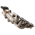 2002-2006 Nissan Sentra - Front Catalytic Converter, Federal EPA Standard, 46-State Legal (Cannot ship to CA, CO, NY or ME), With Integrated Exhaust Manifold, 2.5L Engine