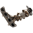 2002-2006 Nissan Sentra - Front Catalytic Converter, Federal EPA Standard, 46-State Legal (Cannot ship to CA, CO, NY or ME), With Integrated Exhaust Manifold, 2.5L Engine