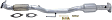 Rear Catalytic Converter, 2.5L, 4Cyl, Federal EPA Standard, 46-State Legal (Cannot ship to CA, CO, NY or ME), Direct Replacement Series
