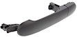 Front Or Rear, Passenger Side Black Exterior Door Handle, Without Key Hole