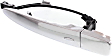 Front, Passenger Side Exterior Door Handle, Chrome, without Keyhole, 	with Sensor and Keyless System