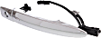 2009-2014 Nissan Murano - Front, Driver Side Exterior Door Handle, Chrome, with Keyhole, with Sensor and Keyless System