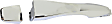 2015-2017 Nissan Altima - Front Or Rear, Passenger Side, Or Rear, Driver Side Exterior Door Handle, Chrome, Without Key Hole, Without Keyless System