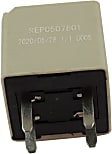 Multi-Purpose Relay, 30 Amps, 12 Volts, Blade Type, 4-Prong Male Terminal