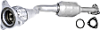 Center Catalytic Converter, 2.2L, 4Cyl, Federal EPA Standard, 46-State Legal (Cannot ship to CA, CO, NY or ME), Direct Replacement Series, Direct Fit