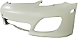 Front Primed Bumper Cover, Without Parking Aid Sensor Holes, For Models With Headlight Washer Holes and Sport Package