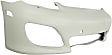 Front Primed Bumper Cover, Without Parking Aid Sensor Holes, For Models With Headlight Washer Holes and Sport Package