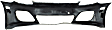 Front Primed Bumper Cover, Without Parking Aid Sensor Holes, For Models With Headlight Washer Holes and Sport Package