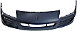 Front Primed Bumper Cover, With Head Light Washer and Park Sensor Holes, Base/S Models