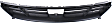 Front Bumper Grille, Textured Black