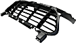 Front, Center Bumper Grille, Textured Black