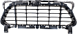 Front Bumper Grille, Textured Black, Turbo Model, 8 Cyl., 4.8L Engine