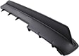 Front, Passenger Side Bumper Trim, Textured Black