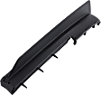 Front, Passenger Side Bumper Trim, Textured Black