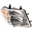 Passenger Side Headlight, with Bulb, Halogen, Clear Lens