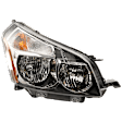Passenger Side Headlight, with Bulb, Halogen, Clear Lens