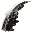 Passenger Side Headlight, with Bulb, Halogen, Clear Lens
