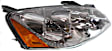 Passenger Side Headlight, with Bulb, Halogen, with CTF Package