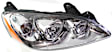 Passenger Side Headlight, with Bulb, Halogen, with CTF Package