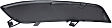 Front, Driver Side Fog Light Trim, Primed