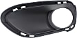Front, Driver Side Fog Light Trim, Textured Black, Turbo Model