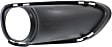 Front, Driver Side Fog Light Trim, Textured Black, Turbo Model