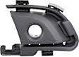 Front, Passenger Side Fog Light Cover, Textured Black