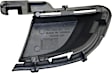2018 Porsche Cayenne - Front, Passenger Side Fog Light Cover, For Models Without Park Assist System, Textured Black