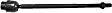 Front, Driver or Passenger Side, Inner Tie Rod End, Includes Nut, with Variable Assist Power Steering