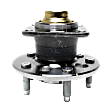 2004 Pontiac Grand Prix - Rear, Driver or Passenger Side Wheel Hub, Fits Models Without ABS, 5 Lugs, With Bearing