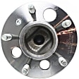 2004 Pontiac Grand Prix - Rear, Driver or Passenger Side Wheel Hub, Fits Models Without ABS, 5 Lugs, With Bearing