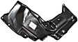 Driver Side Engine Splash Shield, Base Model, 4 Cyl., 1.8L Engine