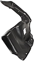 Driver Side Engine Splash Shield, Base Model, 4 Cyl., 1.8L Engine