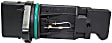 Mass Air Flow Sensor, 2.5/3.4/3.6L Engines, Sensor Only, 5-Prong Blade Male Terminal, 1 Female Connector