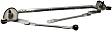 Wiper Linkage, 4 Cyl., 1.8L Engine, Plastic Bushing Material, Bolt-on Attachment Method