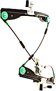 Front, Driver Side Power Window Regulator, With Motor
