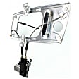 Front, Passenger Side Power Window Regulator, With Motor