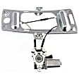 Front, Passenger Side Power Window Regulator, With Motor