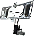 Coupe Front, Driver Side Power Window Regulator, With Motor