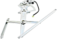 Front, Driver Side Power Window Regulator, With Motor