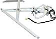 Front, Driver Side Power Window Regulator, With Motor