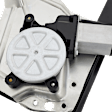 Front, Passenger Side Power Window Regulator, With Motor