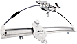 2009 Nissan Xterra X - Front, Driver Side Power Window Regulator, With Motor