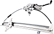 2009 Nissan Xterra X - Front, Driver Side Power Window Regulator, With Motor