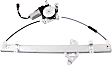 2009 Nissan Xterra X - Front, Driver Side Power Window Regulator, With Motor