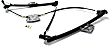 1997-2004 Porsche Boxster - Front, Passenger Side Power Window Regulator, Without Motor