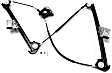 1997-2004 Porsche Boxster - Front, Passenger Side Power Window Regulator, Without Motor