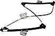 1997-2004 Porsche Boxster - Front, Driver Side Power Window Regulator, Without Motor