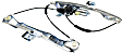 Front, Passenger Side Power Window Regulator, With Motor