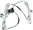 Front, Driver Side Power Window Regulator, With Motor